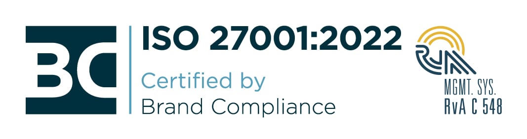Logo ISO 27001 certificaat
